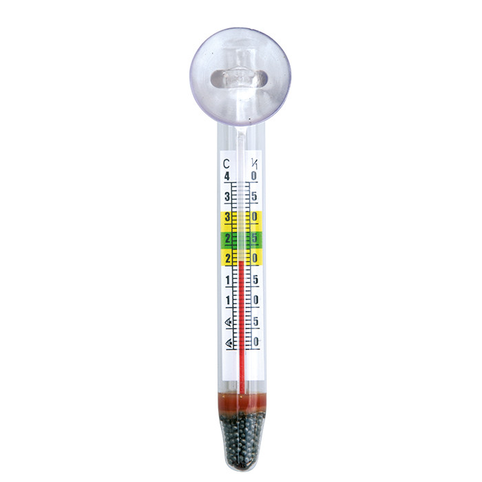 Aquarienthermometer mit Saugnapf