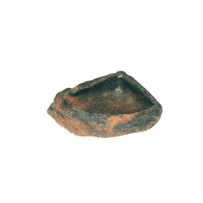 Eck-Felsschale Small, Lava Rock 150ml 13x11,5x3,5cm