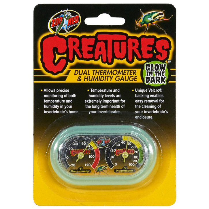 Creatures Dual Thermometer / Humidity Gauge