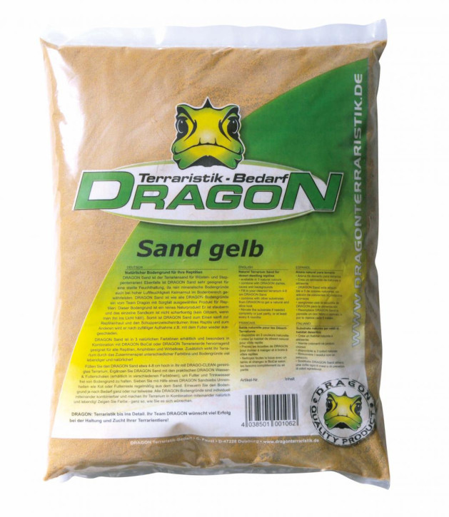 Sand gelb Dragon 5kg