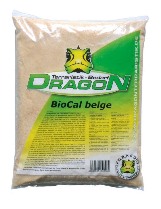 Dragon BioCal beige 10l im Kunststoff-BEUTEL