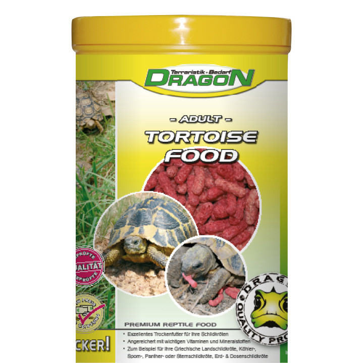 Tortoise Food Adult 100g Dragon Dry Reptile Food