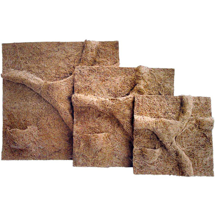 Kokosfaserrückwand mit Pflanztaschen