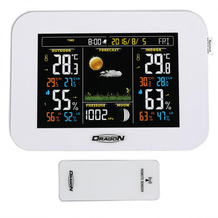 Thermo-Hygrometer-Klimastation, digital mit Funksender