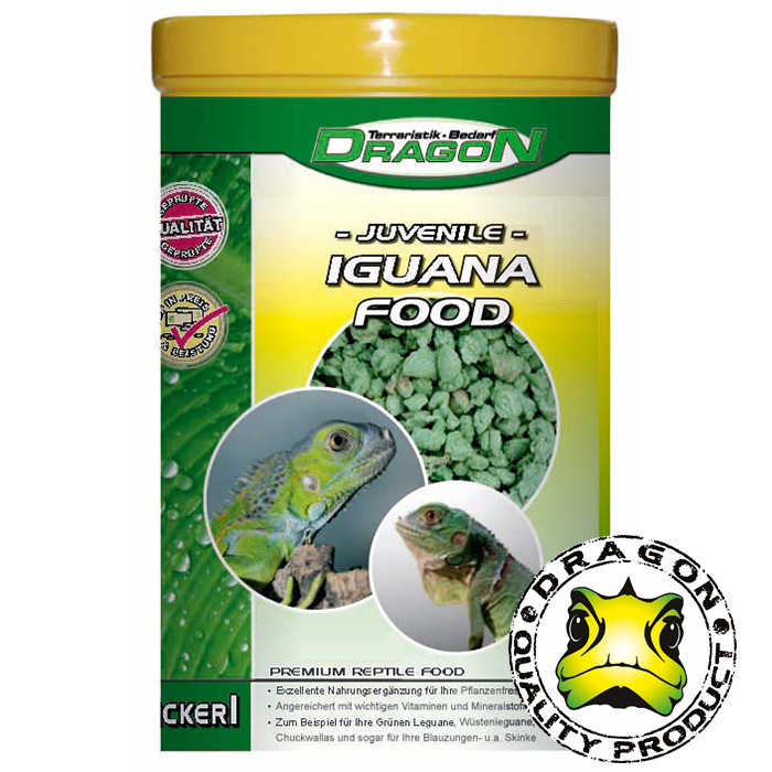 Iguana Food Juvenile 100g Dragon Dry Reptile Food