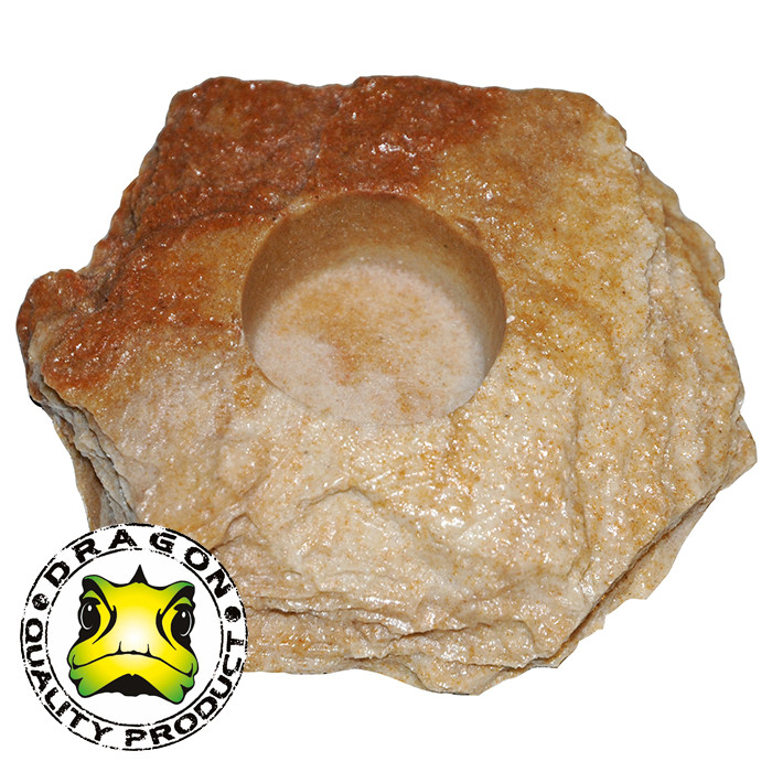 Felsschale Jelly Food Rock - Sand Stone ca. 10,5x9,5x2,5cm