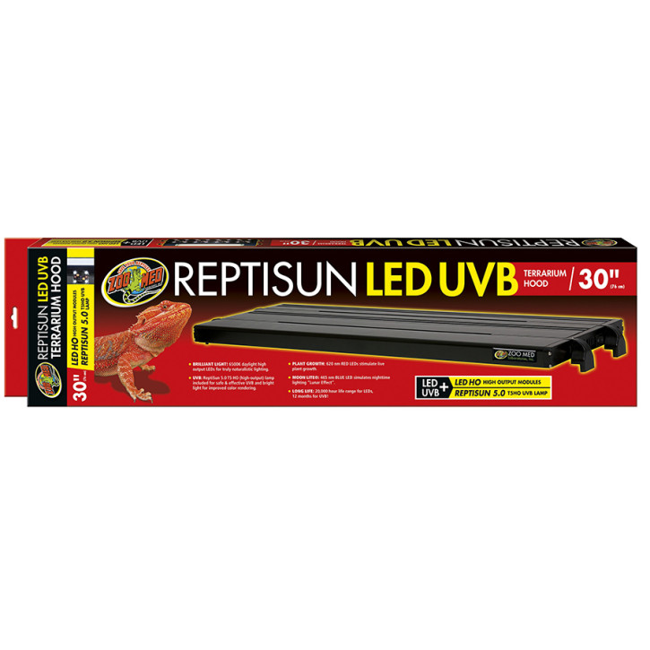 ReptiSun Terrarium Hood 80 cm LED/UVB Fixture