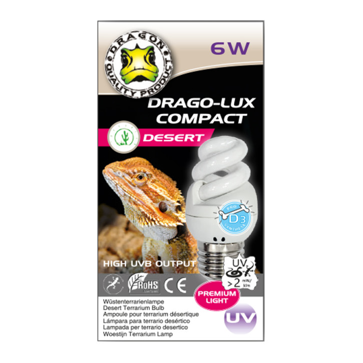 DRAGO-LUX Spiral-UV Desert 6W