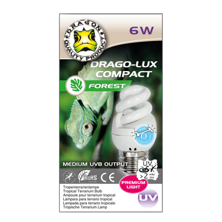 DRAGO-LUX Spiral-UV Kompaktlampe 6 W