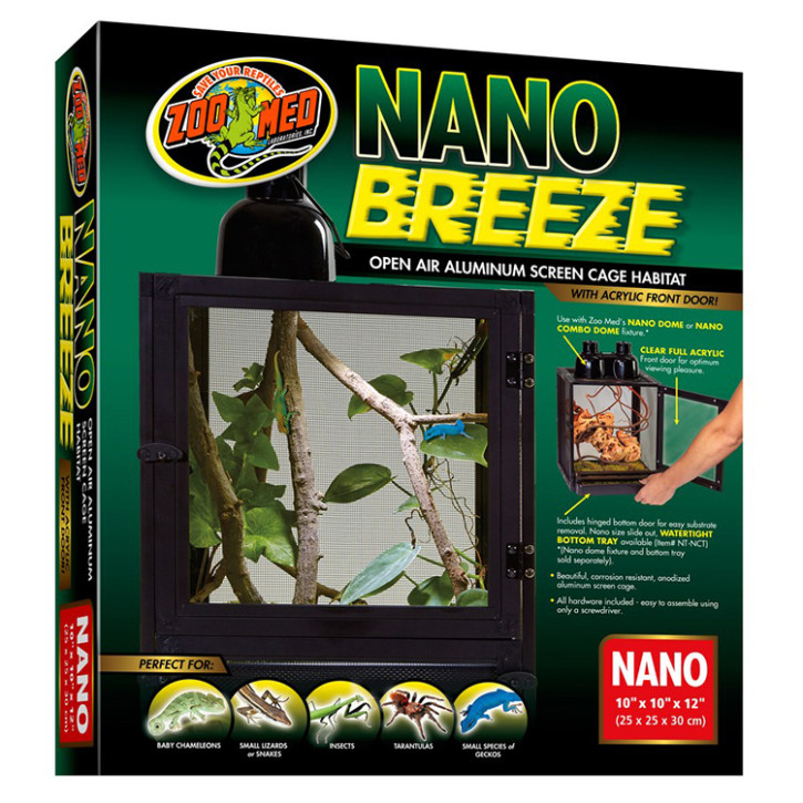 NanoBreeze Alum Screen Cage (25x25x30cm) Nano