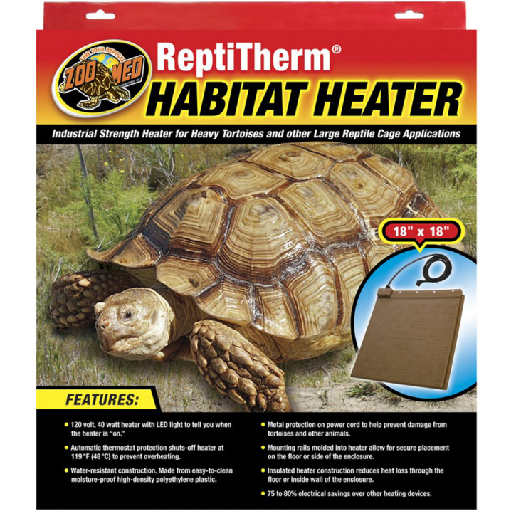 Repti Habitat Heater 38w 46x46cm