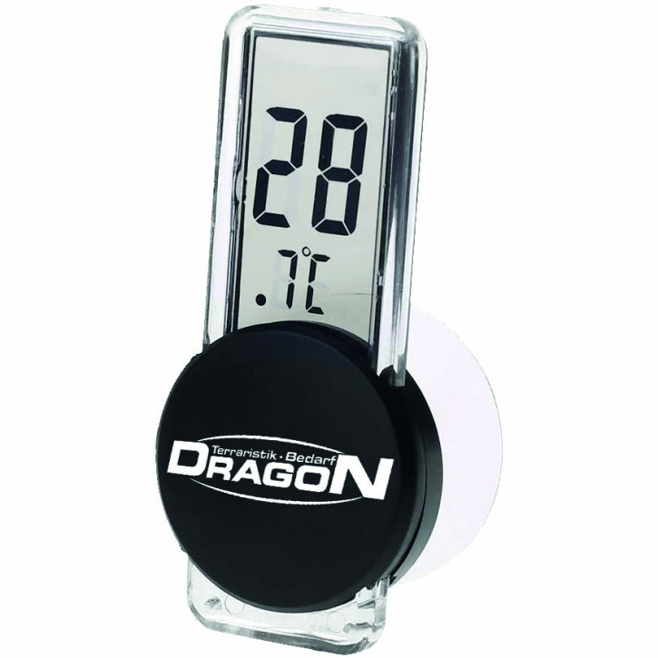 Scheibenthermometer digital, 65x32x22mm, mit Saugnapf