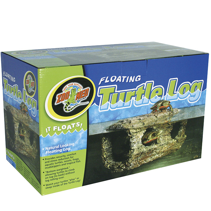 Floating Turtle Log