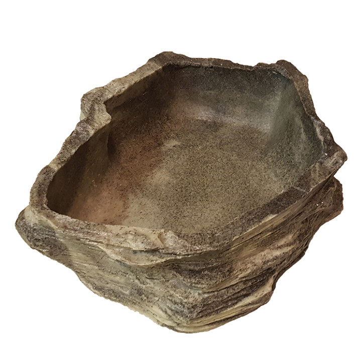 Felsschale XLarge Granite Rock 2250ml 30x24x8cm