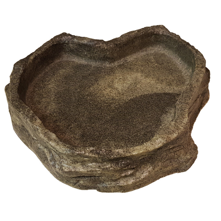 Felsschale LARGE FLACH Granite Rock 1250ml 30x28x5cm