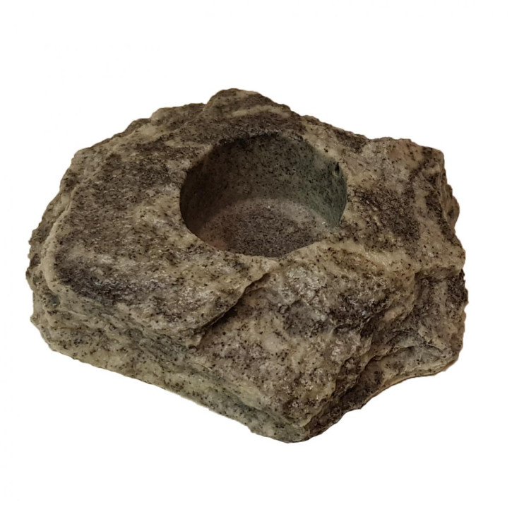 Felsschale Jelly Food Rock - Granite Rock ca. 10,5x9,5x2,5cm