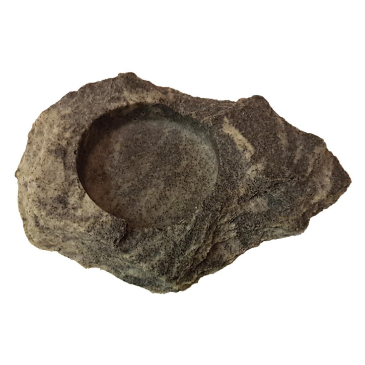 Felsschale mini Granite Rock ca. 20ml 15x10x2,5cm