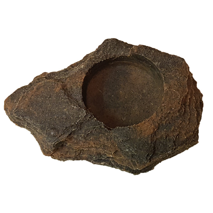 Felsschale mini Lava Rock ca. 20ml 15x10x2,5cm