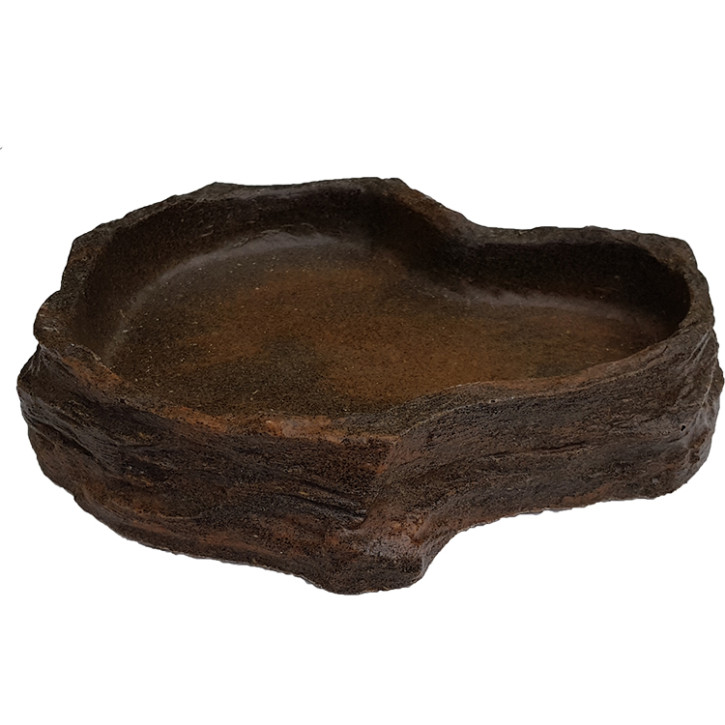 Felsschale LARGE FLACH Lava Rock 1250ml 30x28x5cm