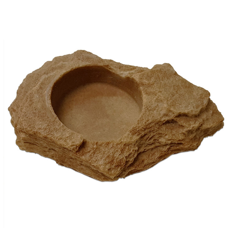 Felsschale mini Sand Stone ca. 20ml 15x10x2,5cm