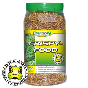 CRISPY FOOD - Schimmelkäferlarven (Buffalos)-getrocknet, 50g