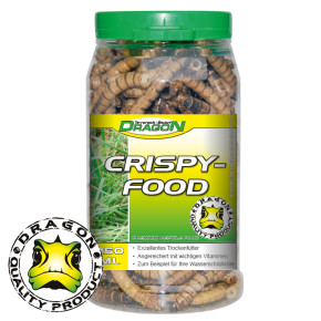 CRISPY FOOD - Zophobas, getrocknet, 50g